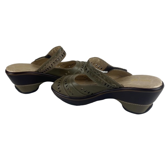 Jambu Women’s Touring Too Leather Open Toe Sport Wedge Sandals - Size 7.5 - Picture 3 of 11